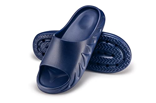 ESTRO Gartenschuhe Herren Clogs Gummi - Gartenclogs Herren Männer Gartenschuhe Hausschuhe Gummi Leicht Garten Clogs Damen PZ1 (41 EU, PZ106 Dunkelblau) von ESTRO