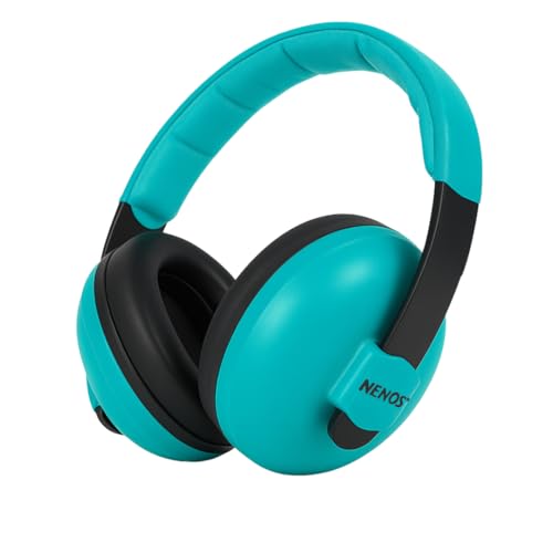 ESTRO Gehörschutz Kinder Kopfhörer Lärmschutz - Baby Gehörschutz Lärmschutz Kopfhörer Kinder Noise Cancelling Kopfhoerer Baby Ohrenschützer EM1 (Mint) von ESTRO
