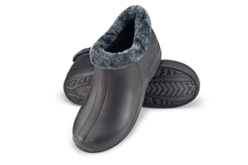 ESTRO Gummistiefel Gefüttert Herren Gummistiefel - Regenstiefel Herren Gefütterte Gummistiefel Herren Winter Gummistiefel Herren Regenschuhe A16 (36, Dunkelgrau) von ESTRO