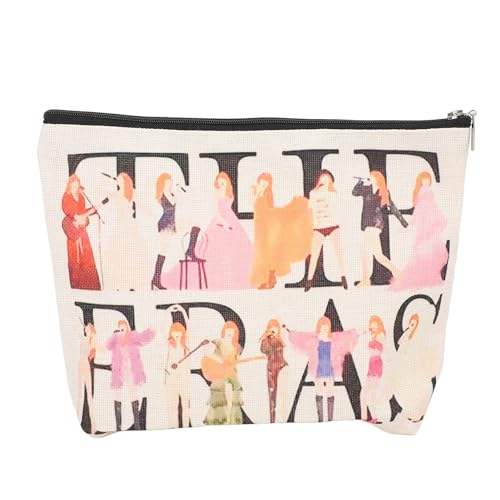 Musikfans Make -up -Taschen Innovative Spaß stilvolle Größe großer Kapazität tragbarer Reisen -Toiletten -Taschen für Frauen Familienfreunde Musikfans Make -up -Taschen Innovative Spaß stilvolle Größe großer Kapazität tragbarer Reisen -Toiletten -Taschen für Frauen Familienfreunde von ETAINGYEUN