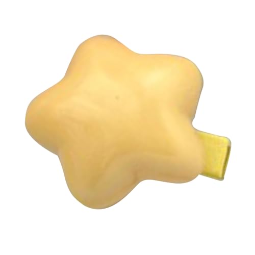 Sternförmige Haarclip Starke Halte niedliche Mutifunktionelle Friseur Clip Accessoires gelbe Mädchen Frauen Frauen von ETAINGYEUN