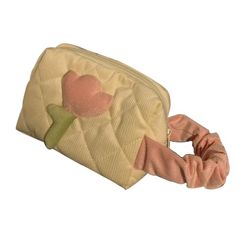 Tulpe Make -up -Beutel Organizer großer Kapazität tragbarer Handlungsbeutel für die Reise von ETAINGYEUN