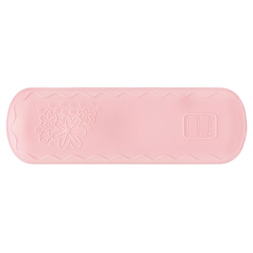 ETAWDE Reise-Make-up-Pinsel-Halter, Make-up-Tasche, Kosmetiktasche, Kulturbeutel, Silikon, Make-up-Pinsel-Geldbörse, Größe L (US), B von ETAWDE