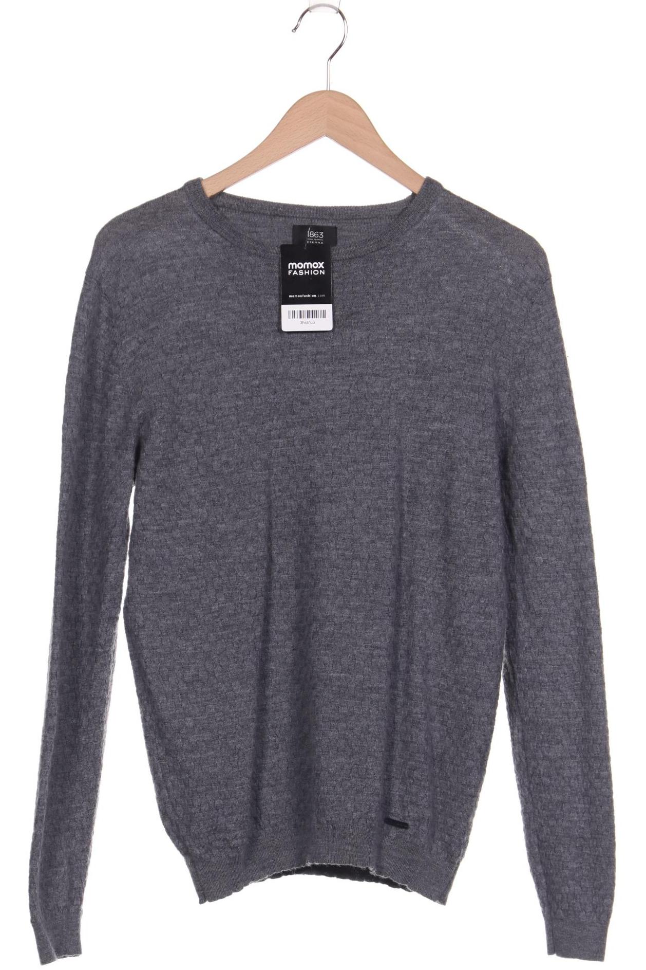 Eterna 1863 Herren Pullover, grau, Gr. 48 von ETERNA 1863