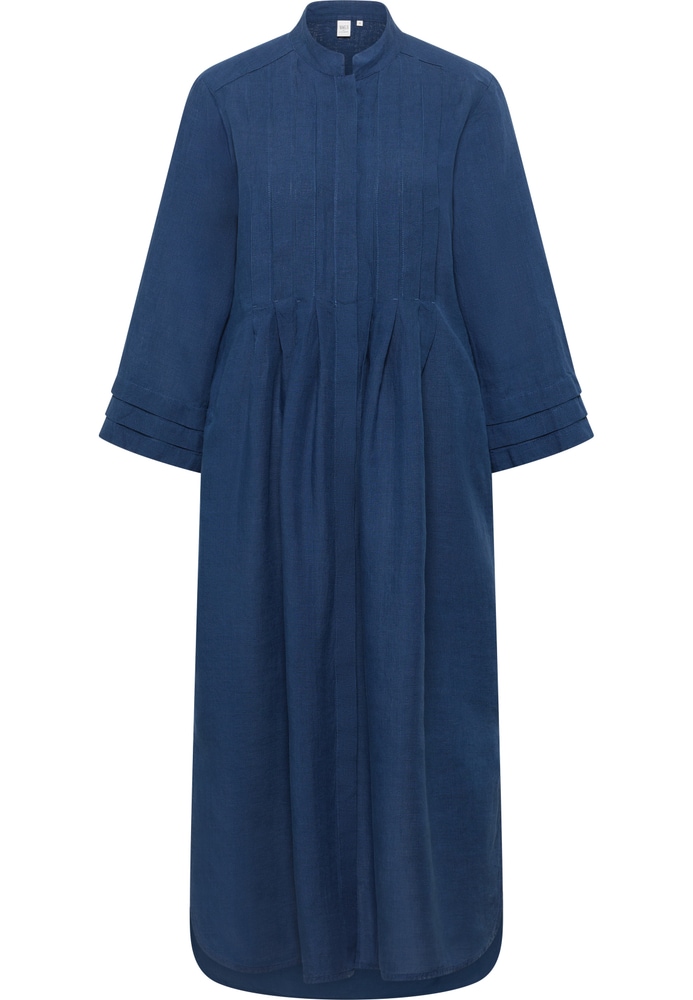 Blusenkleid in indigo unifarben Blusenkleid in indigo unifarben von ETERNA Mode GmbH