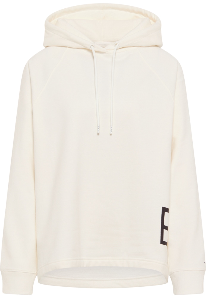 Sweatjacke in off-white unifarben von ETERNA Mode GmbH