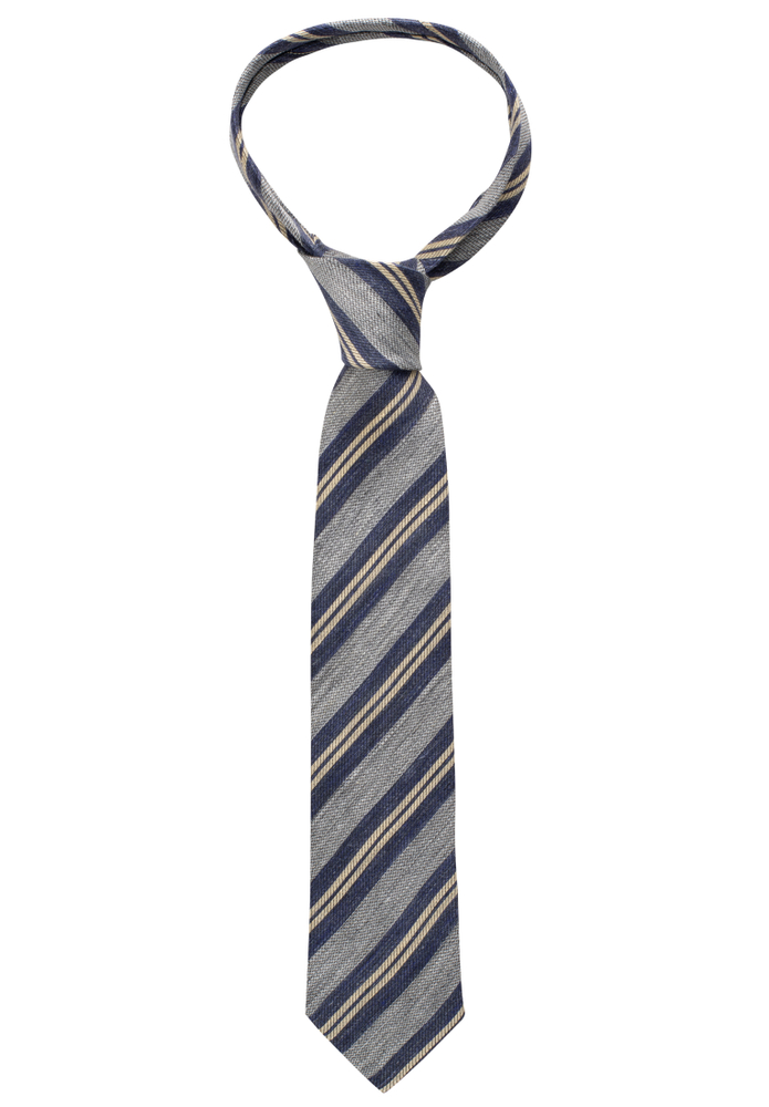 Krawatte in blau gestreift von ETERNA Mode GmbH