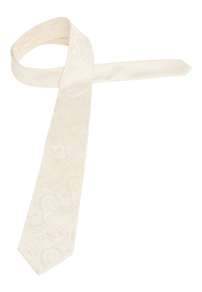 Krawatte in creme gemustert von ETERNA Mode GmbH