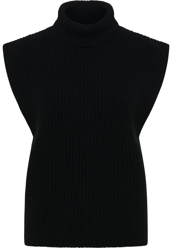 Strick Pullover in schwarz unifarben von ETERNA Mode GmbH