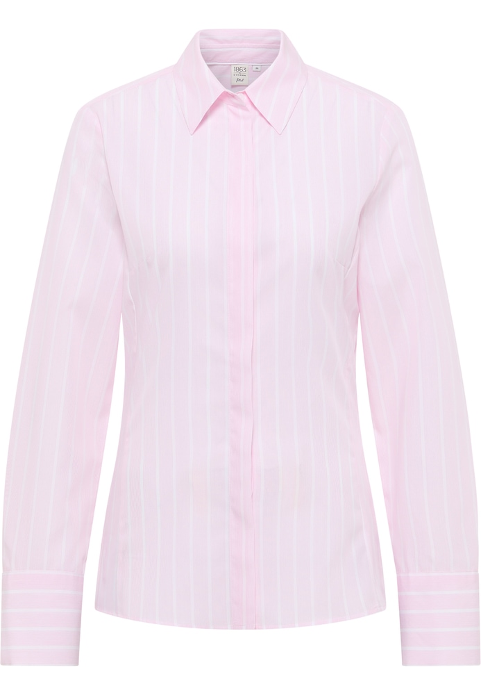 Hemdbluse in rosa gestreift von ETERNA Mode GmbH