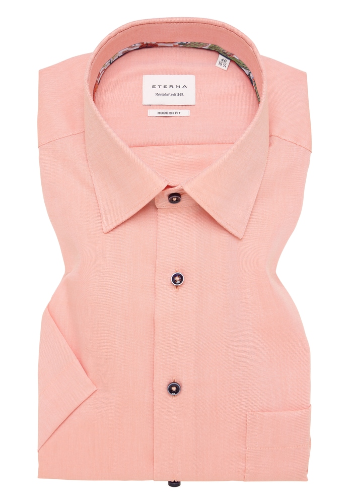 MODERN FIT Hemd in lachs unifarben MODERN FIT Hemd in lachs unifarben von ETERNA Mode GmbH