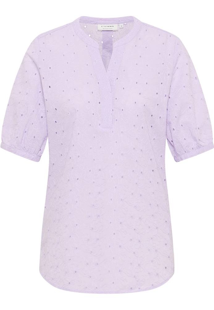 Schlupfbluse in lavender strukturiert Schlupfbluse in lavender strukturiert von ETERNA Mode GmbH