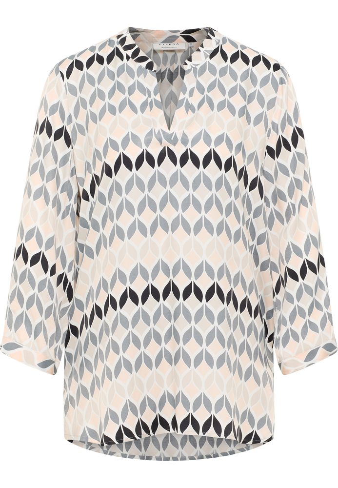 Tunika in schwarz bedruckt von ETERNA Mode GmbH