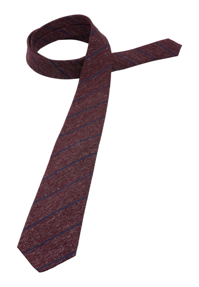 Krawatte in berry gestreift von ETERNA Mode GmbH