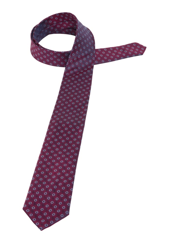 Krawatte in berry gemustert von ETERNA Mode GmbH
