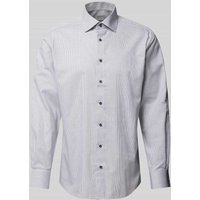 ETERNA Modern Fit Business-Hemd mit Kentkragen in Graphit, Größe 41 von Eterna