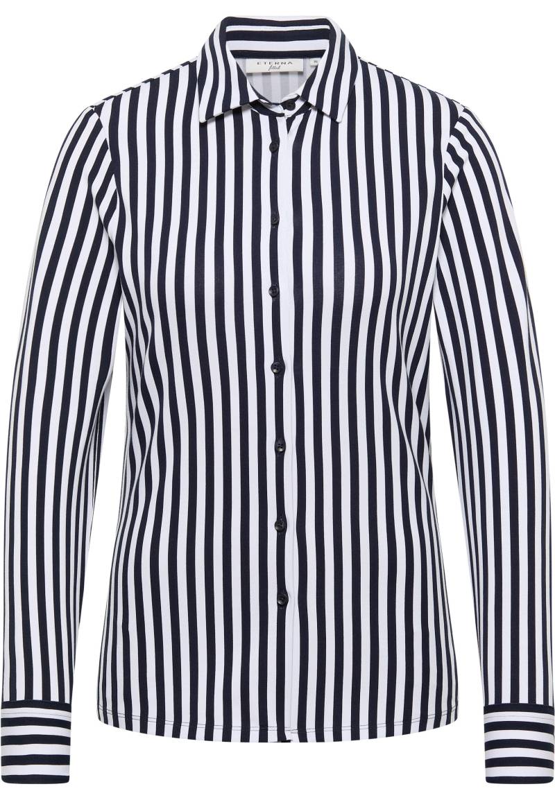 ETERNA - Bluse Jersey Langarm navy von ETERNA