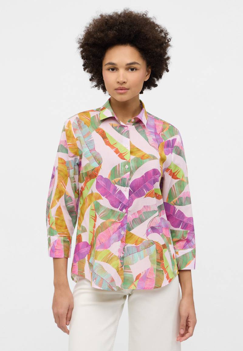 ETERNA - Bluse Leinwandgewebe 3/4-Arm rosa von ETERNA