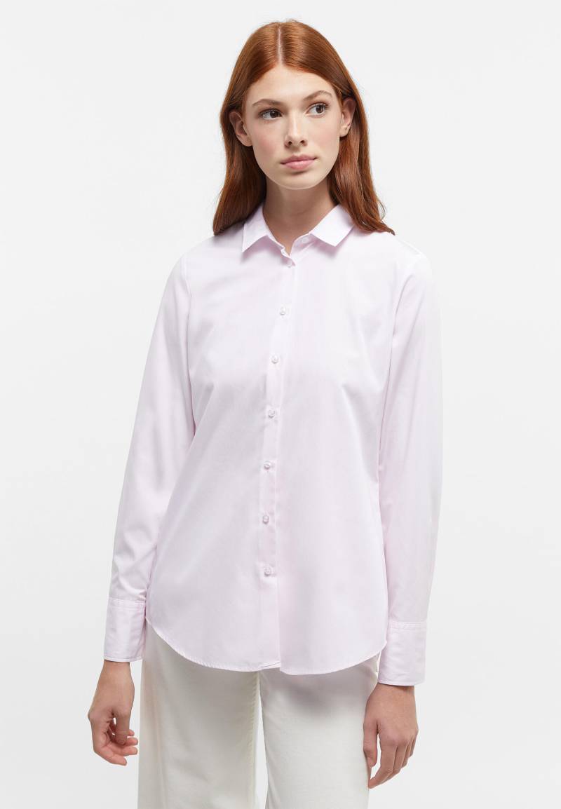 ETERNA - Bluse Popeline Langarm rosa von ETERNA