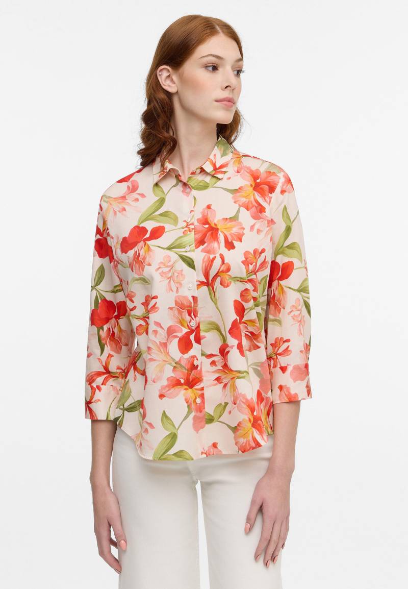 ETERNA - Bluse Satingewebe 3/4-Arm rot von ETERNA