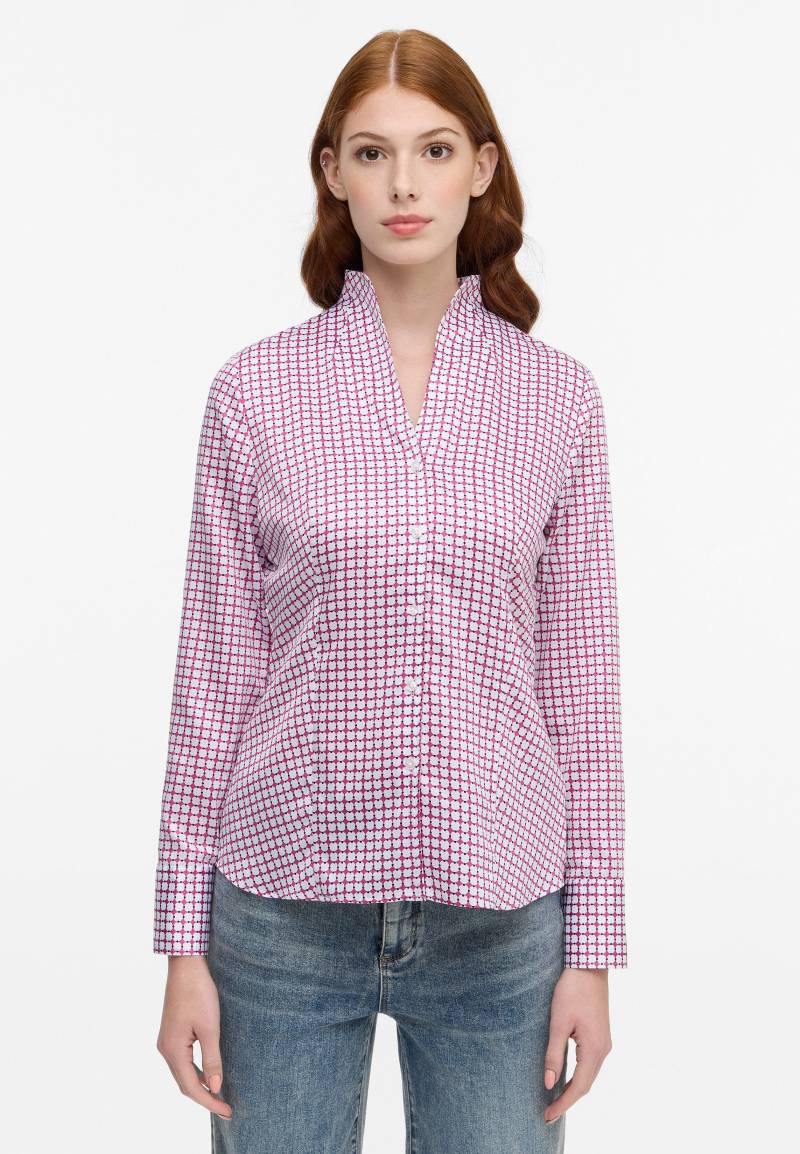 ETERNA - Bluse Satingewebe Langarm fuchsia von ETERNA