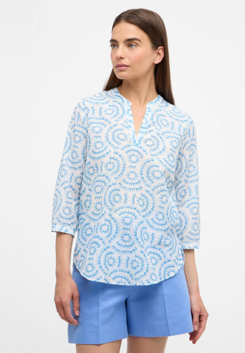 ETERNA - Bluse Viskose 3/4-Arm azurblau von ETERNA