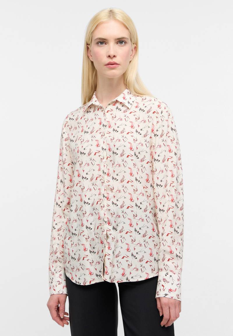 ETERNA - Bluse Viskose Langarm creme von ETERNA