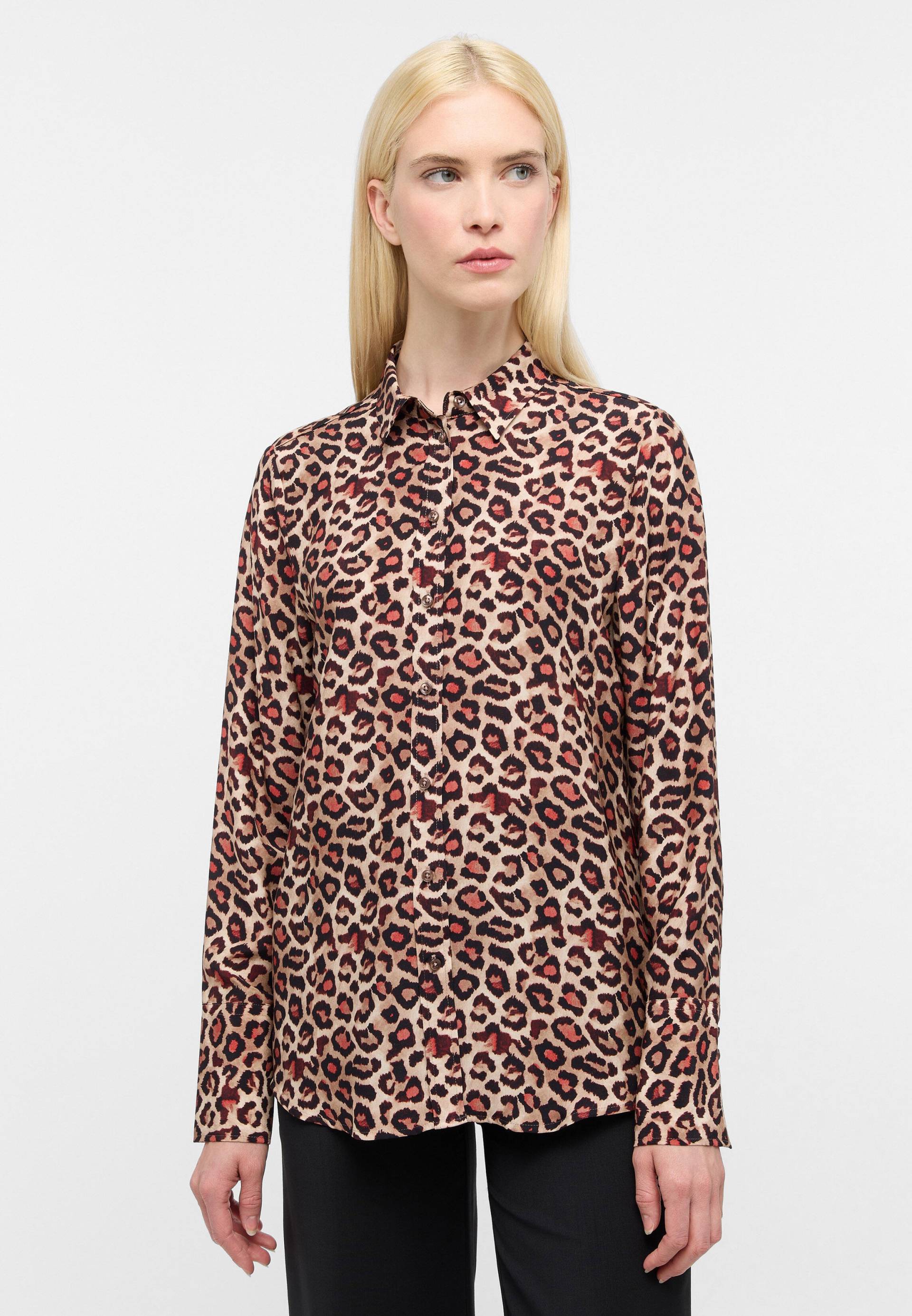 ETERNA - Bluse Viskose Langarm creme von ETERNA