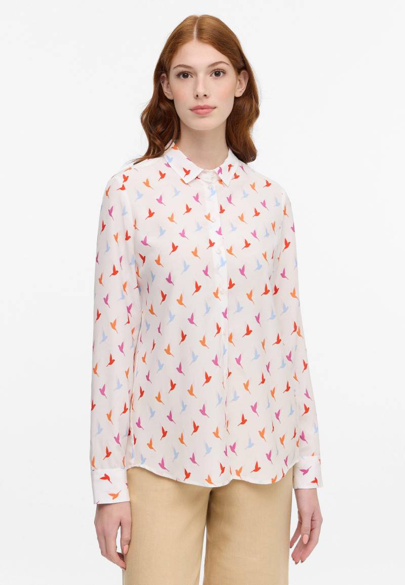 ETERNA - Bluse Viskose Langarm fuchsia von ETERNA