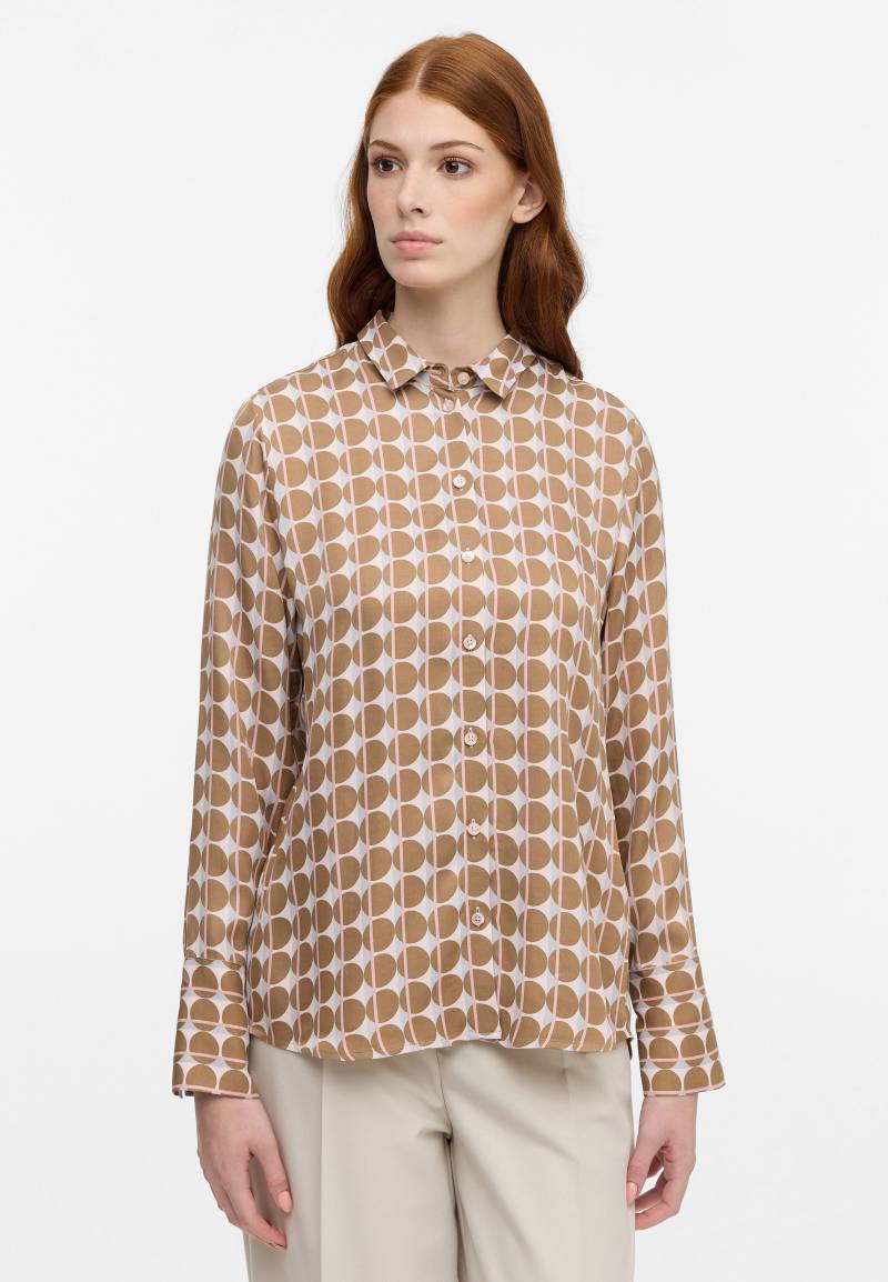 ETERNA - Bluse Viskose Langarm hazelnut von ETERNA