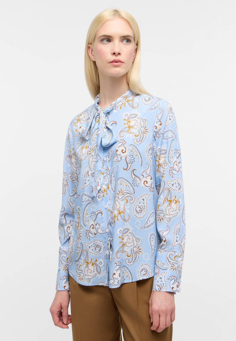ETERNA - Bluse Viskose Langarm hellblau von ETERNA
