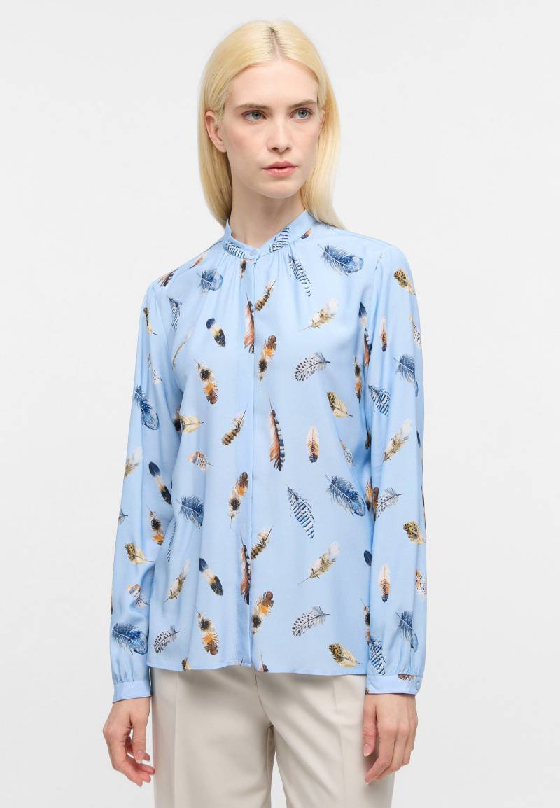 ETERNA - Bluse Viskose Langarm hellblau von ETERNA