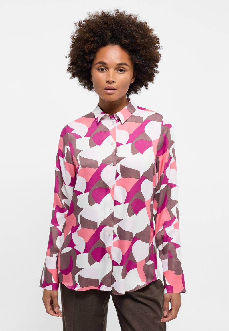 ETERNA - Bluse Viskose Langarm koralle von ETERNA