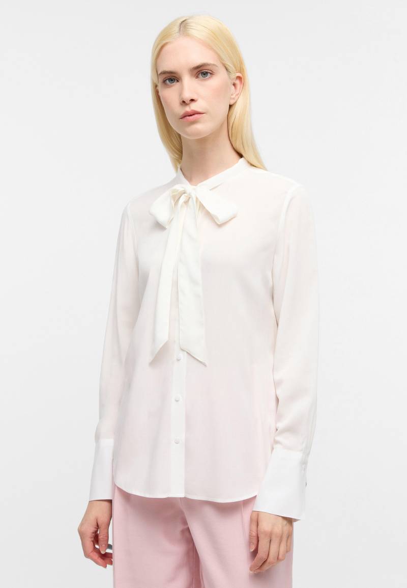 ETERNA - Bluse Viskose Langarm weiß von ETERNA