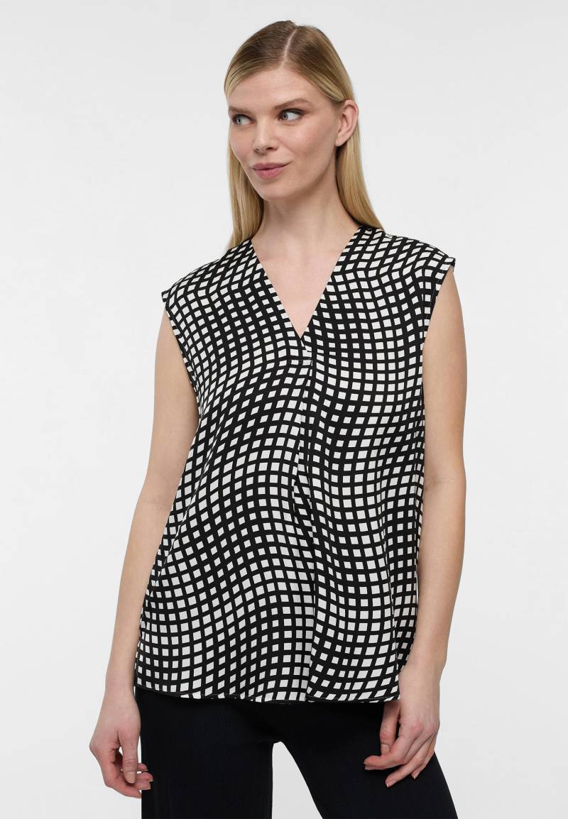 ETERNA - Bluse Viskose ohne Arm schwarz von ETERNA