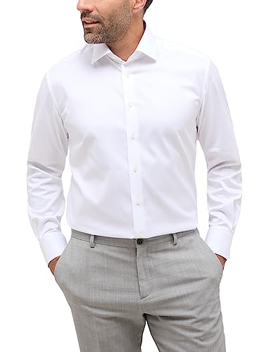 ETERNA Herren Luxury Shirt Comfort FIT 1/1 weiß 41_H_1/1 von ETERNA