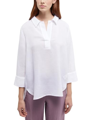 ETERNA Damen Blusenshirt LOOSE FIT 3/4 weiß 38_D_3/4 von ETERNA