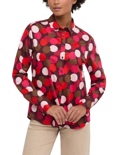 ETERNA Damen Hemdbluse Regular FIT 1/1 Burgunder 40_D_1/1 von ETERNA