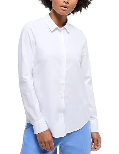 ETERNA Damen Oxford Shirt Regular FIT 1/1 weiß 44_D_1/1 von ETERNA