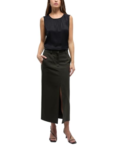 ETERNA Damen Viscose Shirt Loose FIT sl schwarz 42_D_sl von ETERNA