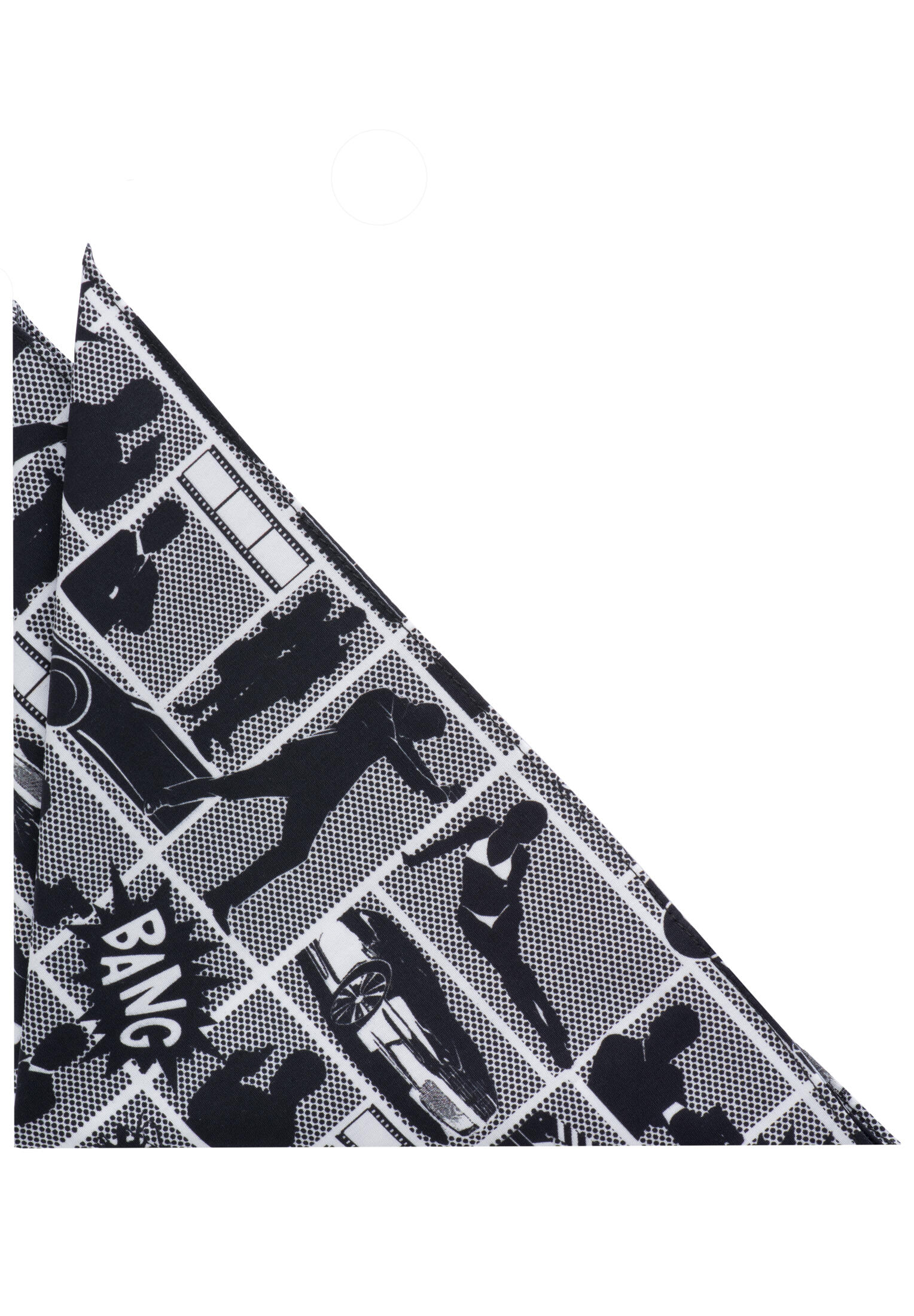 ETERNA - Einstecktuch schwarz - Gr. - OS von ETERNA