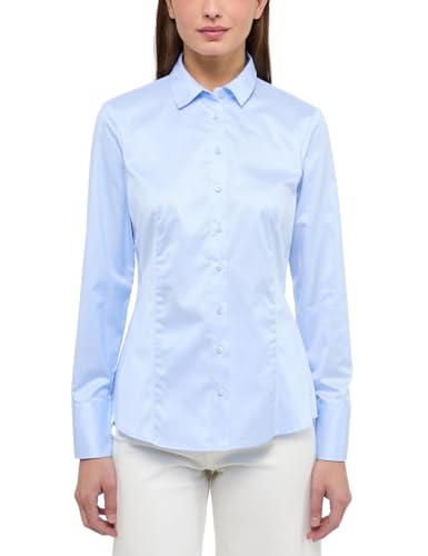 ETERNA Fitted Bluse Langarm Hemdkragen Blickdicht hellblau Größe 40 ETERNA Fitted Bluse Langarm Hemdkragen Blickdicht hellblau Größe 40 von ETERNA