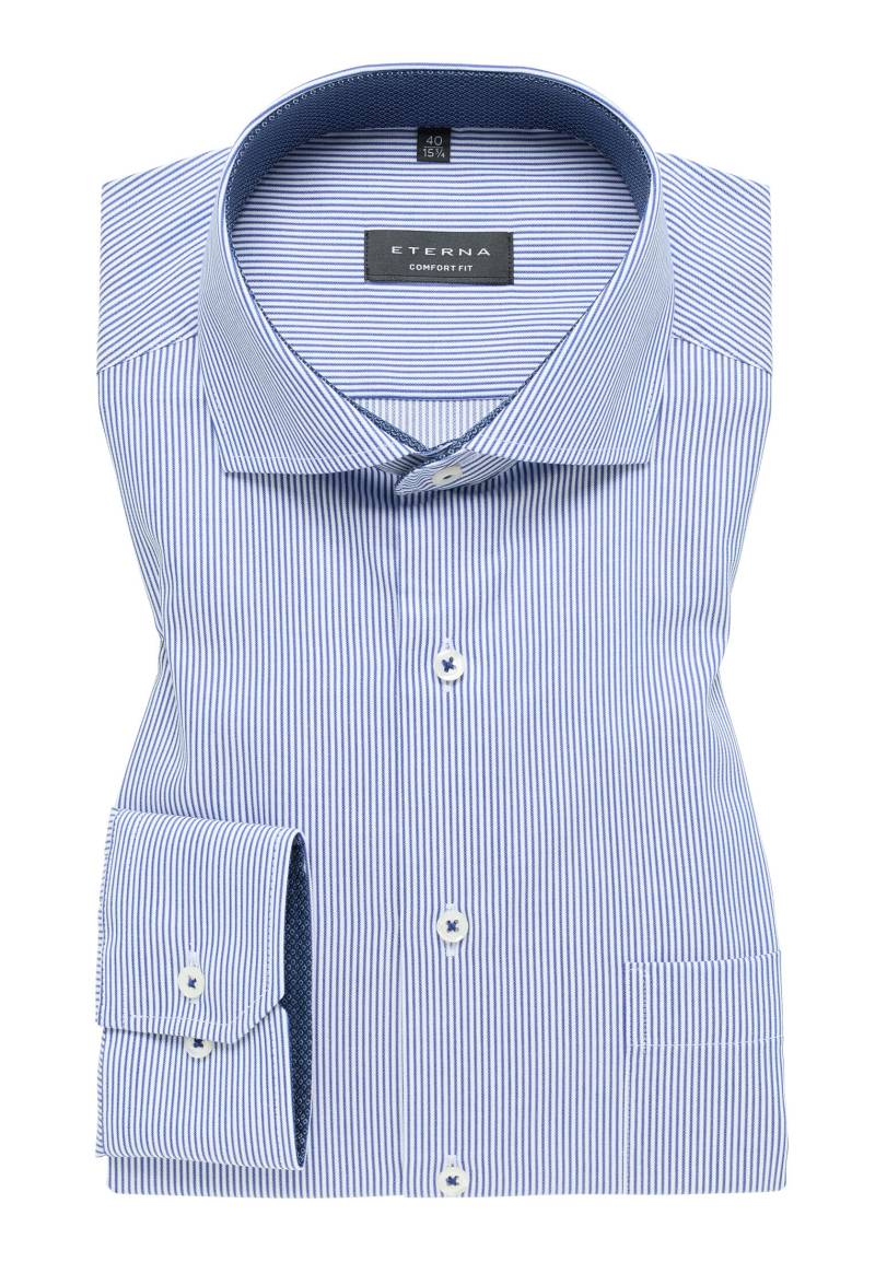 ETERNA - Hemd Cotelé Langarm royal blau von ETERNA