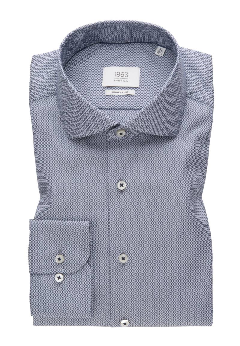 ETERNA - Hemd Kettlancé Langarm navy von ETERNA