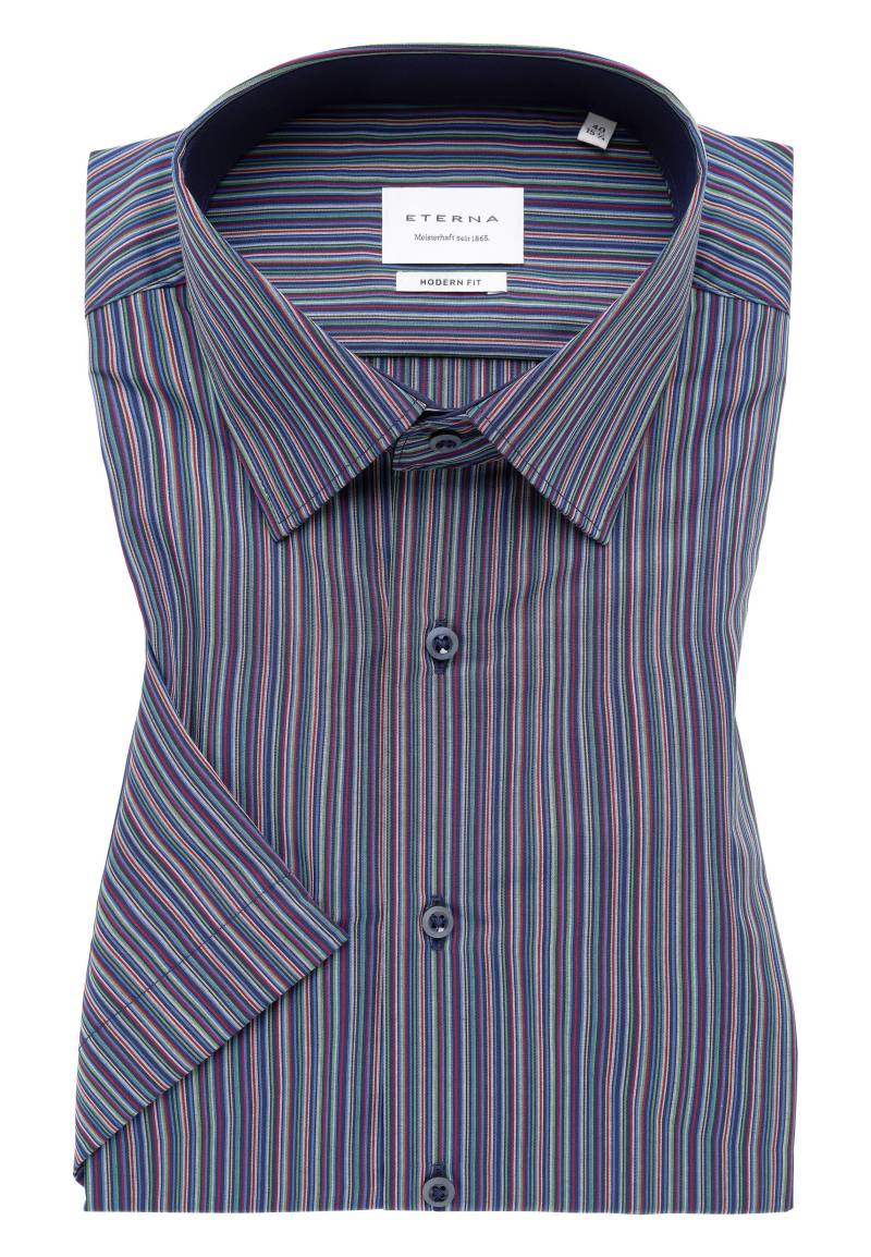 ETERNA - Hemd Kurzarm navy von ETERNA