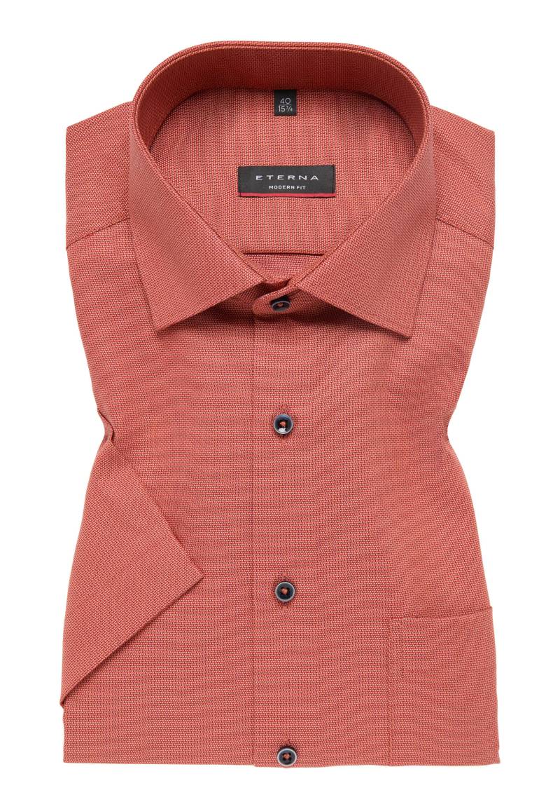 ETERNA - Hemd Kurzarm rusty red von ETERNA