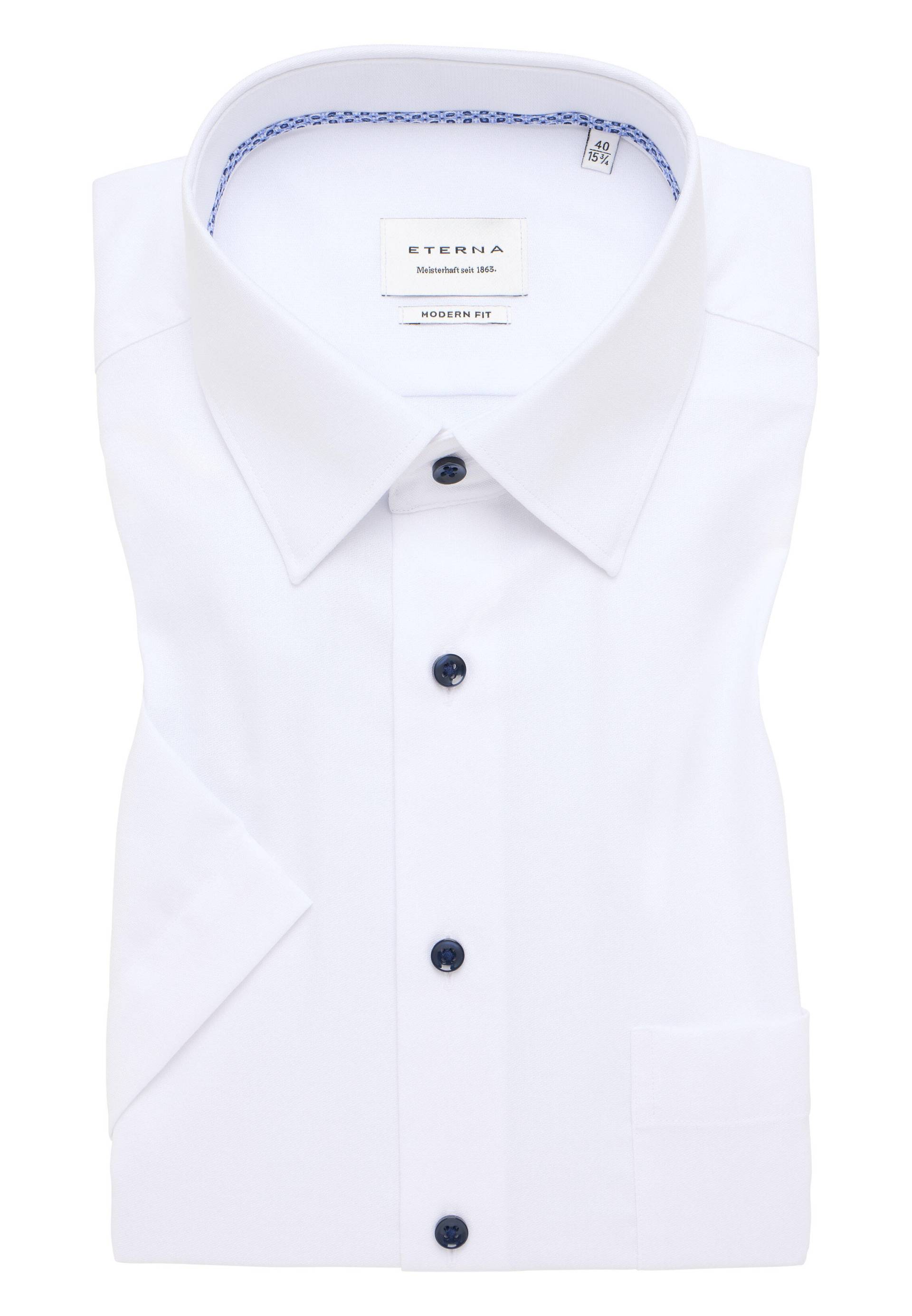 ETERNA - Hemd Kurzarm weiß von ETERNA