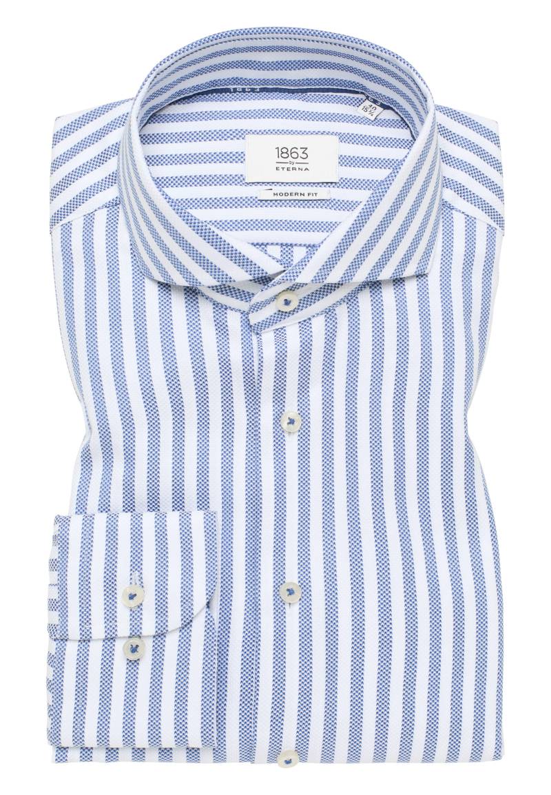 ETERNA - Hemd Langarm blau von ETERNA