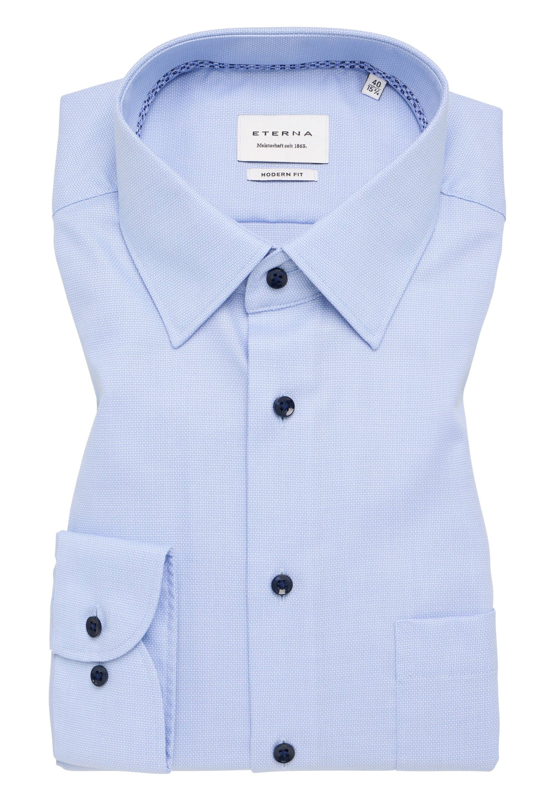 ETERNA - Hemd Langarm hellblau von ETERNA