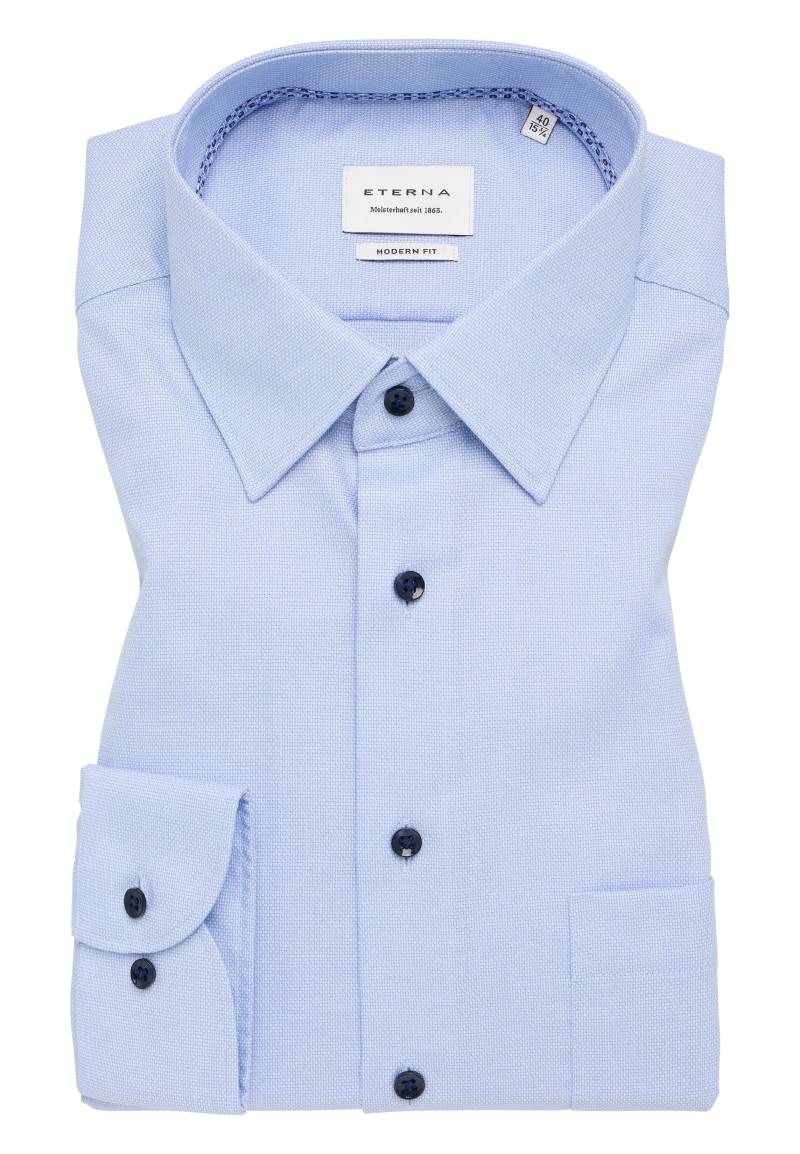 ETERNA - Hemd Langarm hellblau von ETERNA